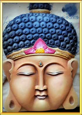 I have no problem getting my son to paint things for me and so whilst I was out and about one day I saw this Buddha in bisque form and immediately went... aha I can get him to paint this for me. Let me tell you I am very particular about what I like and I think it s great and I just love the way it looks now. - Completed May 2015