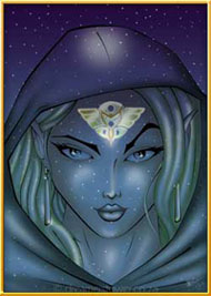 The Elfin face looks at you intently and you are compelled to believe in myths. - completed in June 2007