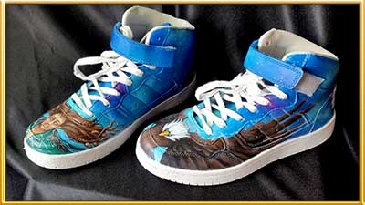 Shaman Shoes - completed in May 2017