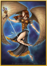 Allow this ascended being to inspire you as she has motivated me to reach for more in my own life. - completed in April 2013