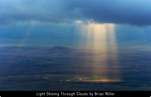 Light Shining Through by Brian Miller
